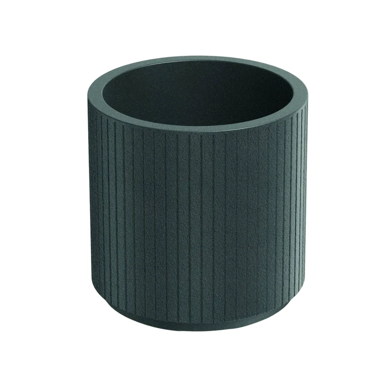 Well Home Rotomolding Pot Coro Round Graphite Ø30x30