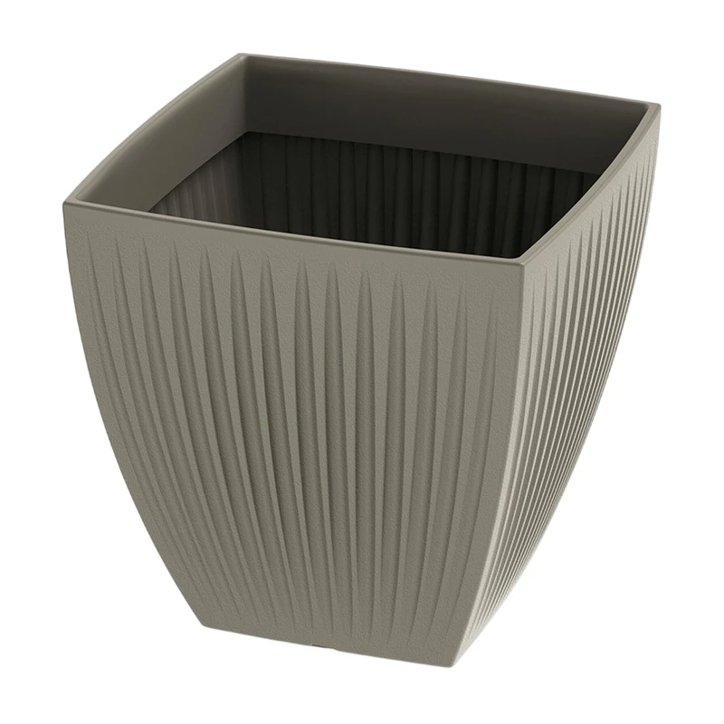 Well Home Rotomolding Pot Latia Square MIDL Ø48x48 Mocca