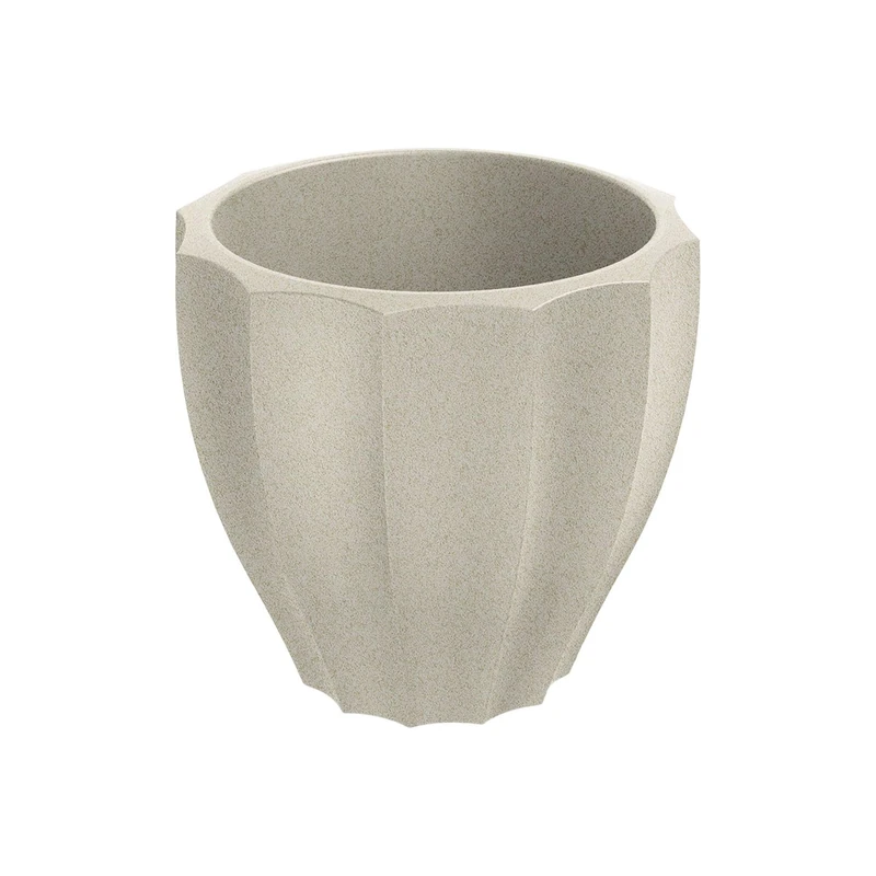 Well Home Rotomolding Pot Rona Round Sand Ø40x36 - Image 1