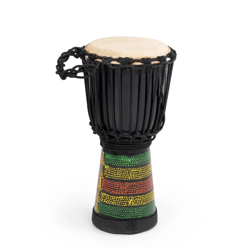 Percussion Workshop PW740-1 7-Inch Head Kente Djembe Drum