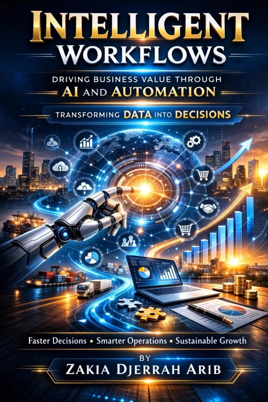 The Intelligent Workflow Revolution: The Intelligent Shift: How AI, Automation, and Data Analytics Are Rewriting the Rules of Growth. Turning Data into Decisions, Competitive Advantage and Growth - Image 1