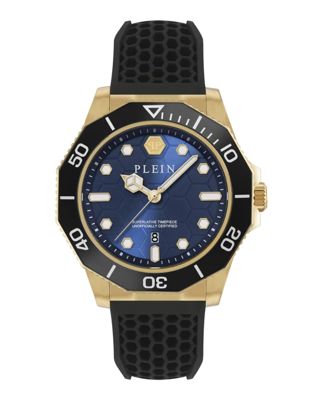 Philipp Plein Men's Analogue Quartz Watch Aquastorm