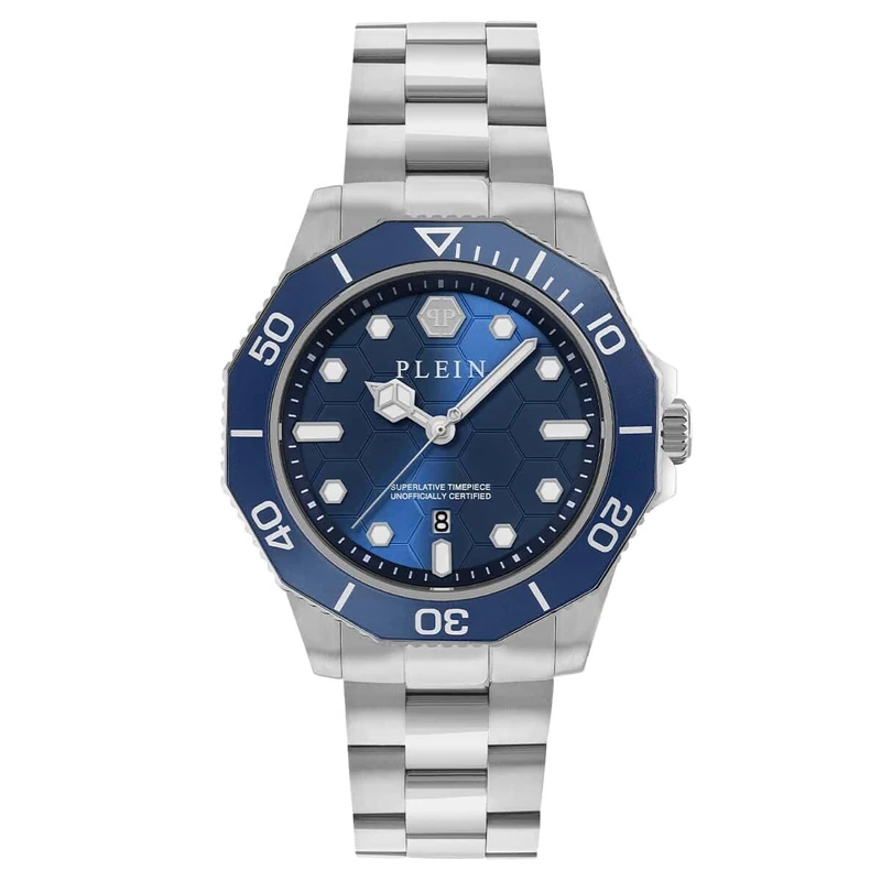 Philipp Plein Men's Analogue Quartz Watch Aquastorm