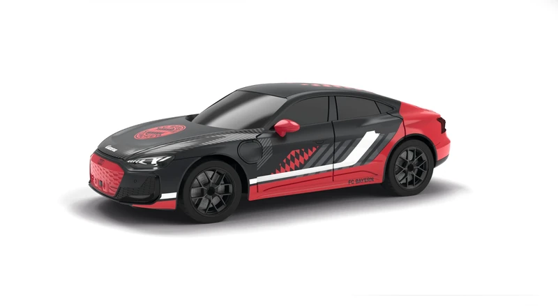 Carrera RC FC Bayern - Audi RS e-tron GT, With Precise 2.4GHz Control, 1:16 Scale - With License, Drifting, LEDs, Differential Gear, 4WD, 28cm in length, From 6 Years, All Batteries Included