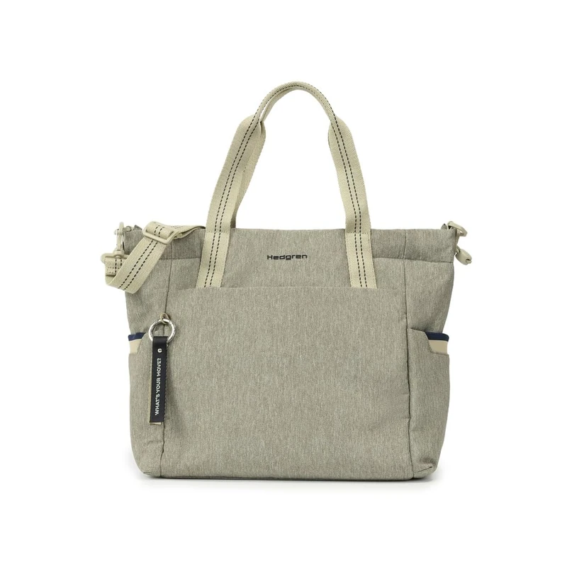 Hedgren bolso shopper bolso de hombro Cocoon Puffer Tote Bag Covert Green caqui