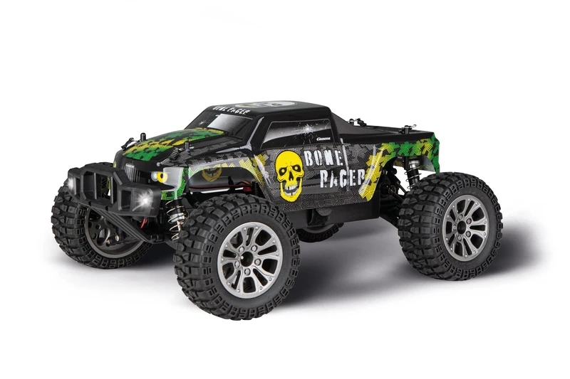 Carrera RC Bone Racer Professional, With Precise 2.4GHz Control, 1:10 Scale - Digital Proportional, 4-Wheel Drive, Speed: up to 30 km/h,36cm in length, From 3 Years, All Batteries Included
