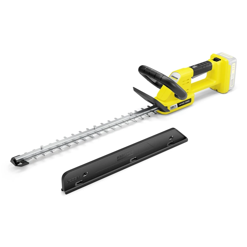 Kärcher HGE 3-18 Cordless Hedge Trimmer, Cutting Length: 50 cm, Diamond Blade, Swivel Handle, Presatations for Charging 230-460 m², Can be Used with Kärcher 18 V Battery (not included)