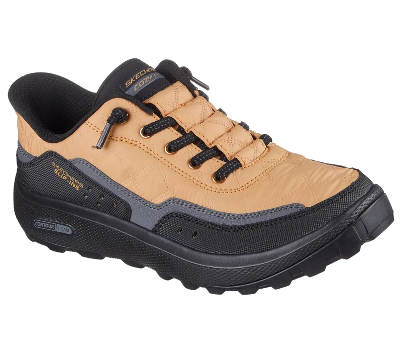 Skechers Women's Urban Explore Trainers, Taupe Textile/Synthetic/Trim, 6