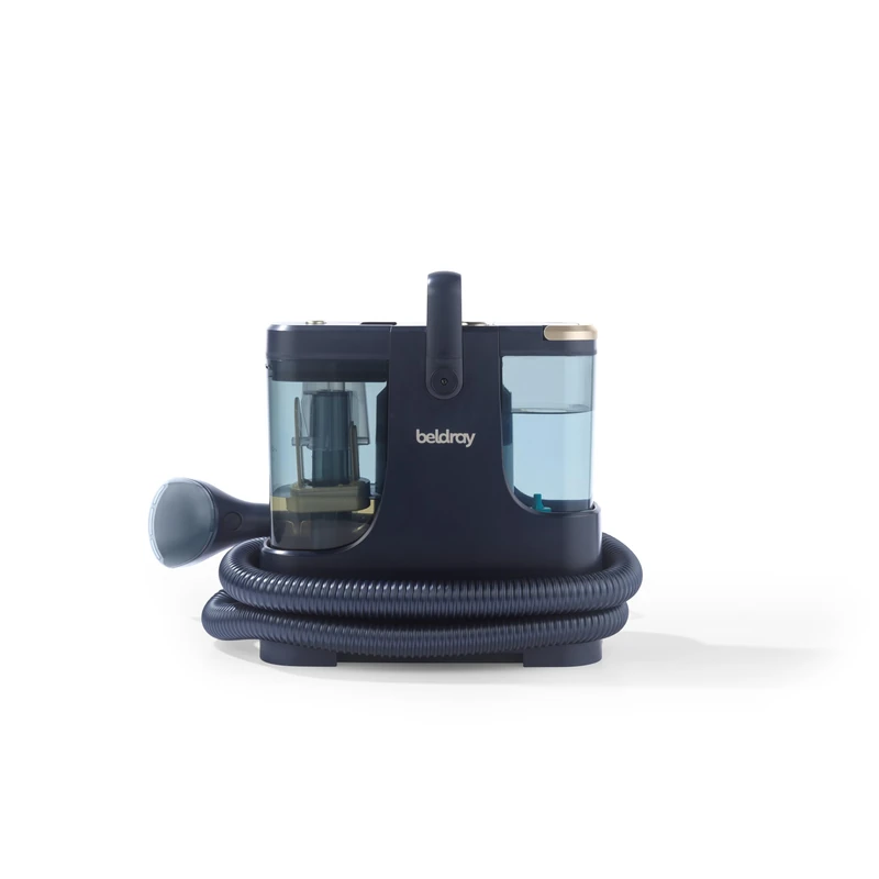 Beldray Spot Lift Pro Carpet Cleaner – Scrub, Spray & Vacuum, Stains, Spills, Pets, XL 1.65 Metre Extendable Hose, Integrated Scrubbing Brush, Removable Dual-Tank, Removable Hose