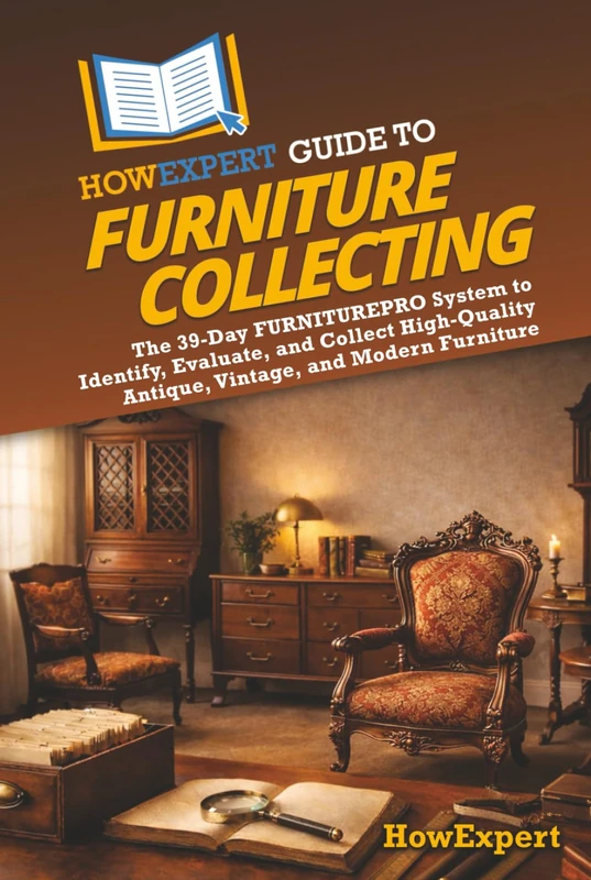 HowExpert Guide to Furniture Collecting: The 39-Day FURNITUREPRO System to Identify, Evaluate, and Collect High-Quality Antique, Vintage, and Modern Furniture - Image 1