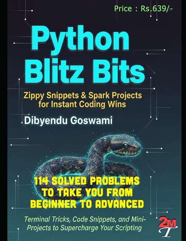 Python Blitz Bits: Zippy Snippets & Spark Projects for Instant Coding Wins