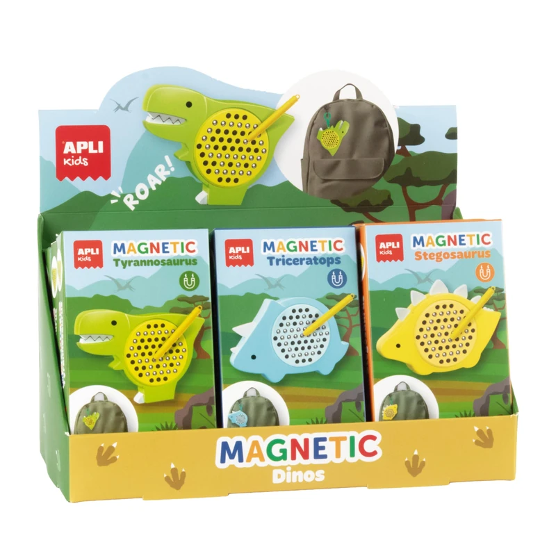 APLI Kids 20312 - Mini Dinos Magnetic Boards