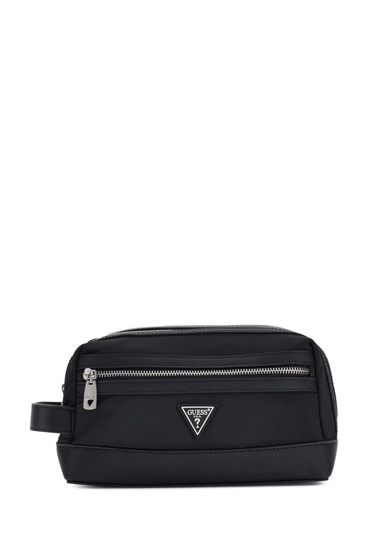 Guess Men's Accessory Berlin Small Necessaire Black