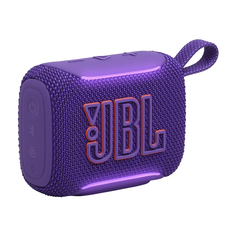 JBL GO 5 Ultra-Portable Bluetooth Speaker with Big JBL Pro Sound and Punchy Bass, AirTouch Pairing, Waterproof Design and 10-Hour Playtime, Purple