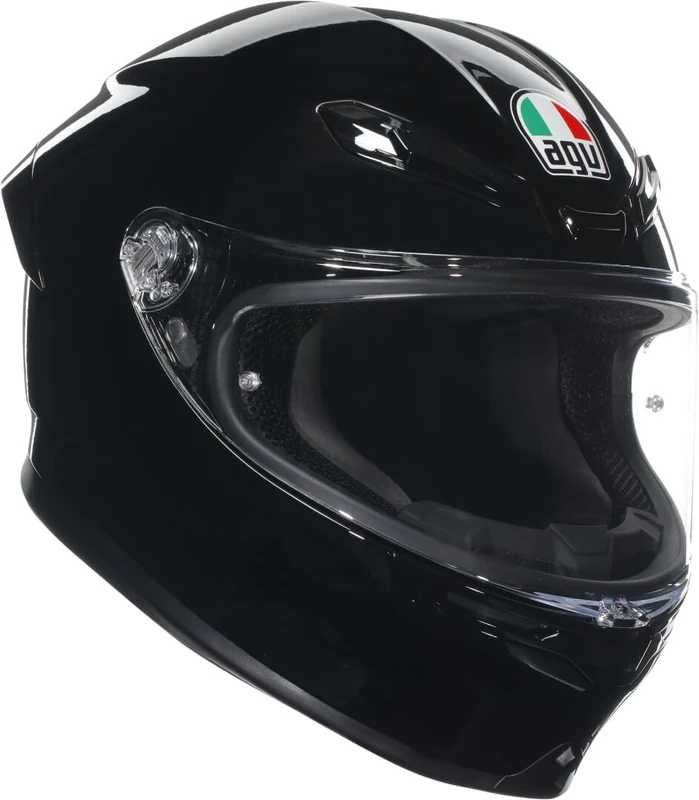 AGV - K6 S E2206 MPLK, Full-face Motorcycle Helmet, Black, M