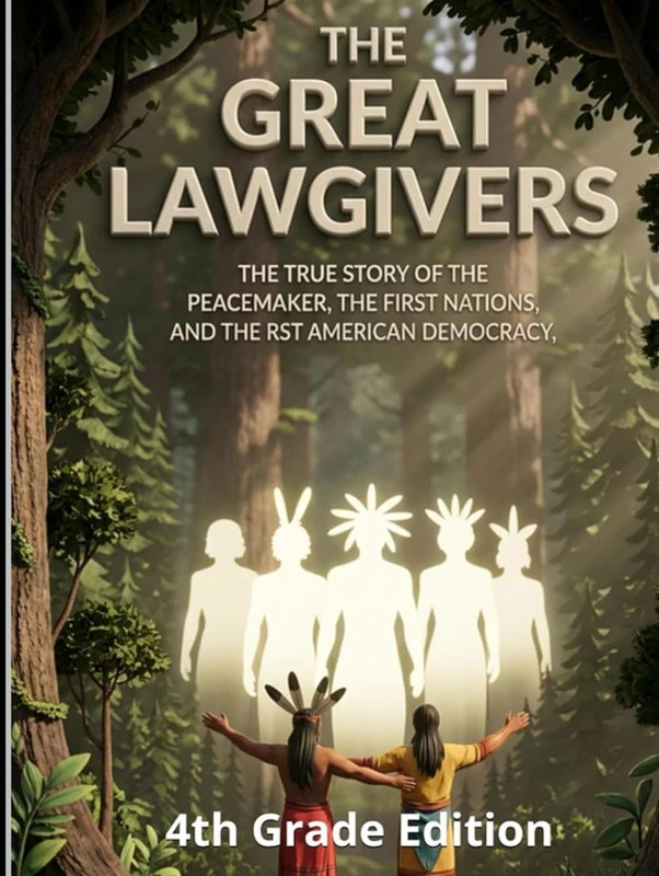 THE GREAT LAWGIVERS - 4th & 5th Grade Edition: The True Story of the Peacemaker, the Five Nations, and the First American Democracy (History of The Americans) - Image 1