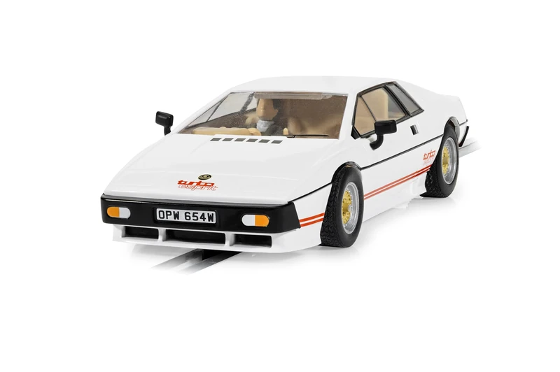 Superslot H4631 James Bond Lotus Esprit Turbo White - For Your Eyes Only, Slot Car - Street & Rally, for ages 3+ Years