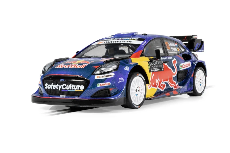 Superslot H4654 Ford Puma Rally1 Monte Carlo 2025, Slot Car - Street & Rally, for ages 3+ Years