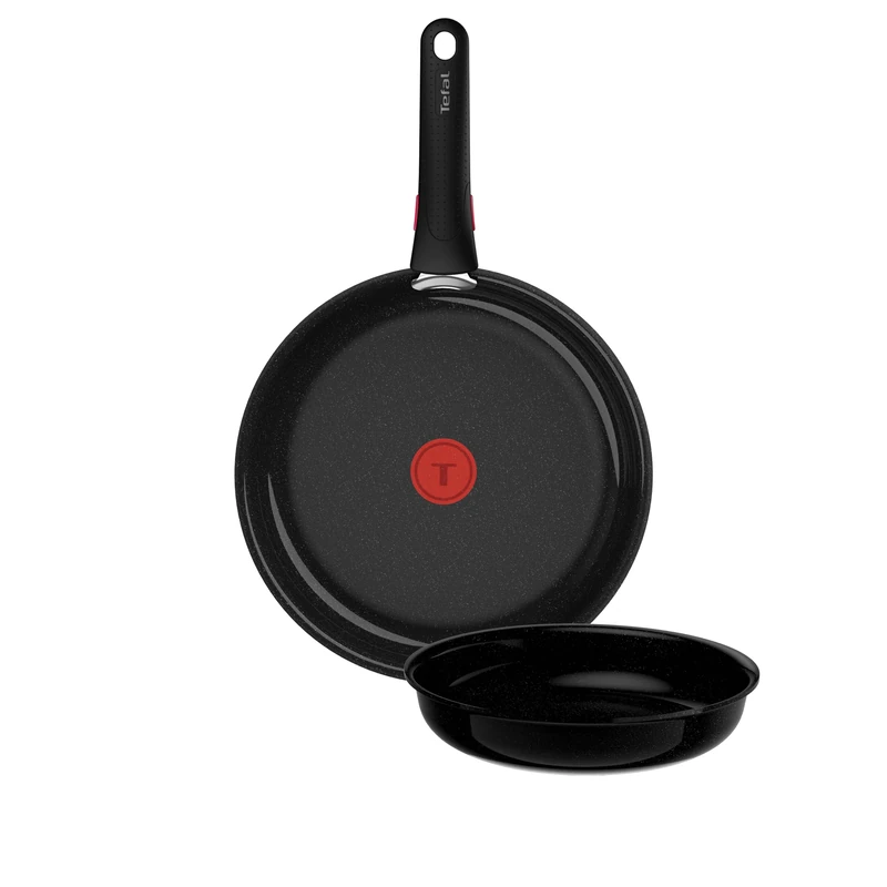 Tefal Ingenio Explore Ceramic, 3-Piece Cookware, Stackable, Non-Stick Ceramic Coating, Induction, Made in France, L2679002