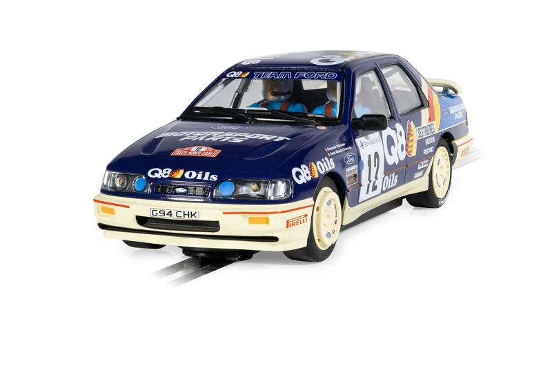 Superslot H4607 Ford Sierra Sapphire Cosworth - 1991 Monte Carlo Rally - Francois Delecour, Slot Car - Street & Rally, for ages 3+ Years