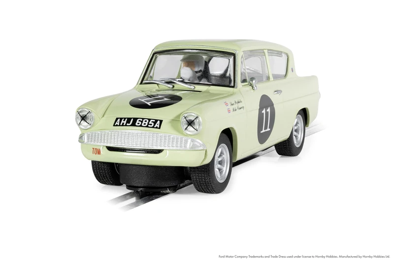 Superslot H4617 Ford Anglia 105e - Theo Paphitis, Slot Car - USA/Classic, for ages 3+ Years