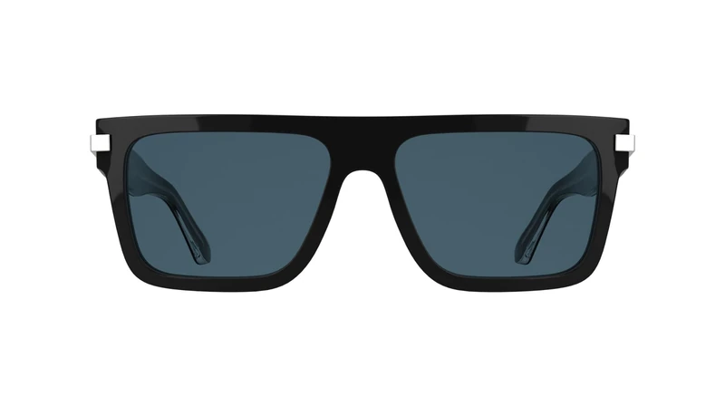 Calvin Klein Unisex Adult Sunglasses CK26505S - Black with Solid Blue Lens