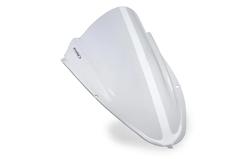Puig 22644W Z-Racing Screen in 3 mm acrylic aerodynamic 30 mm taller double height and side air channels racing design and high UV resistance, Clear. - Image 1