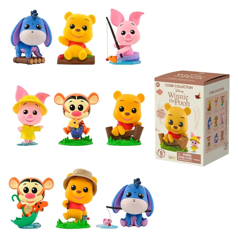 Disney Cosbi Mini Figures Winnie the Pooh 8 cm Blind Box Display (8)