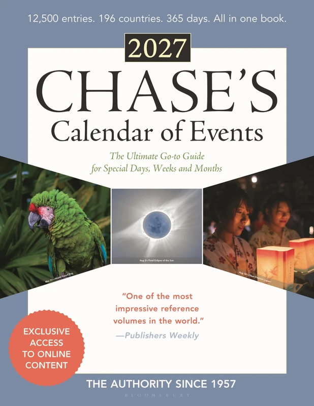 Chase's Calendar of Events 2027: The Ultimate Go-to Guide for Special Days, Weeks and Months - Image 1