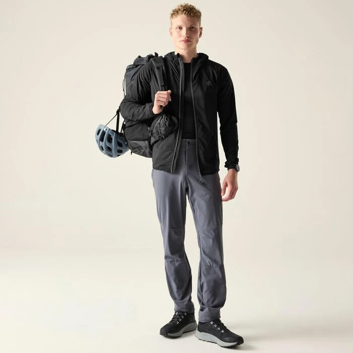 Dare2b Men's Endurance Lightweight Stretch Hiking Midlayer, Durable Water Repellent Walking Jacket - Image 1