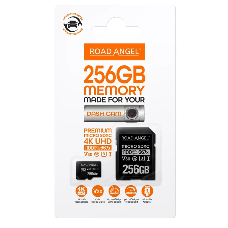 Road Angel 256GB SD Card - Image 1