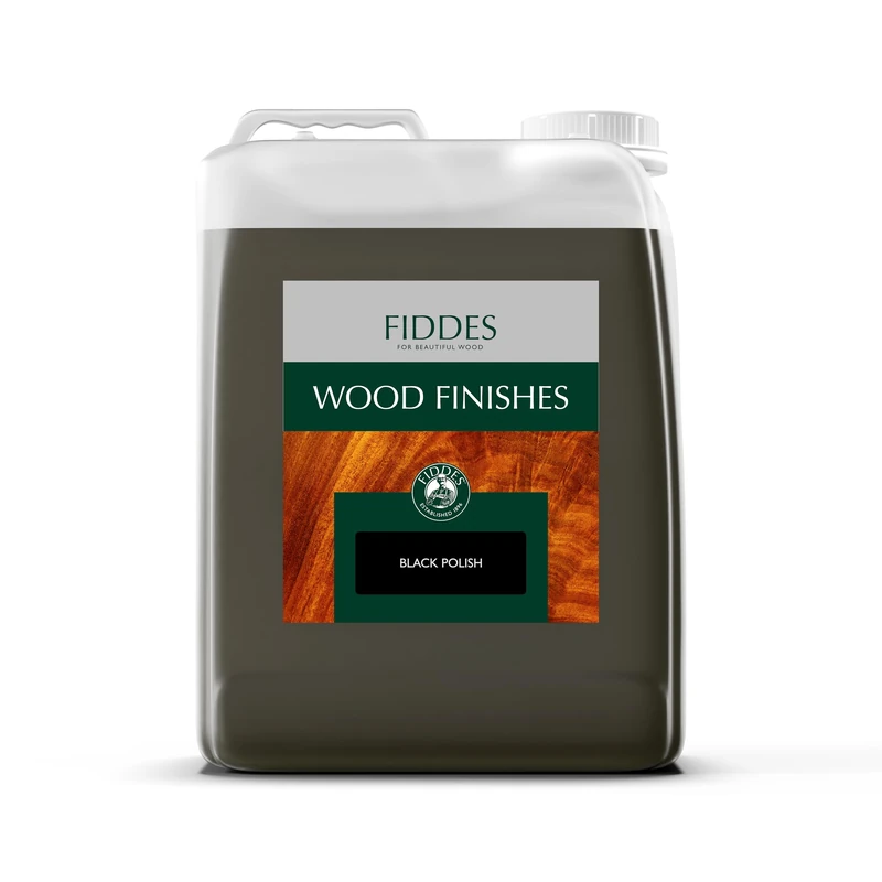 Fiddes Black Polish, 5 Litre