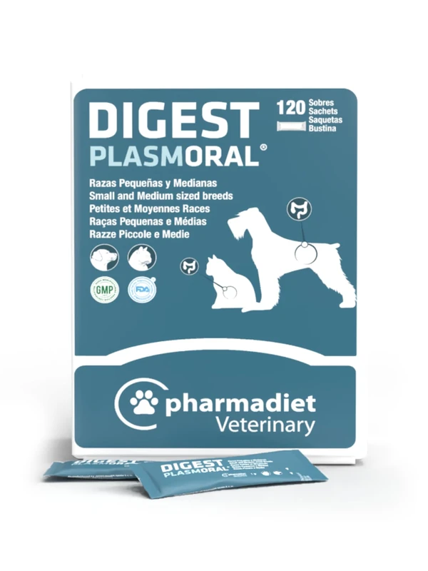 Digest PLASMORAL 120 Envelopes Small and Medium Breeds