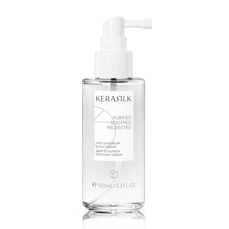 Kerasilk Anti-Dandruff Scalp Serum, For Oily, Dandruff-Prone Scalp, Removes & Prevents Dandruff, Vegan, 100ml