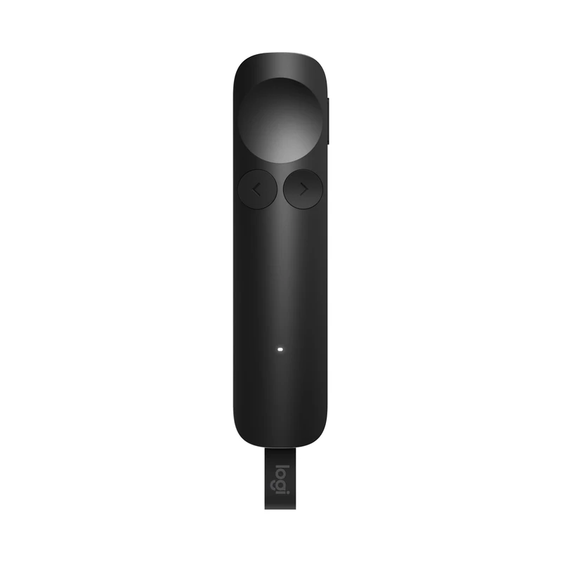 Logitech Spotlight 2 Presentation Remote, Wireless Presentation Clicker with Haptics, Digital Highlighting, Customisable Actions, Laser Pointer, Quick Charge, Bluetooth, and USB-C - Black