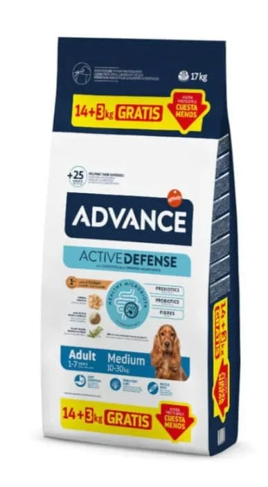 Advance Dog Medium Adult 14+3kg - Image 1