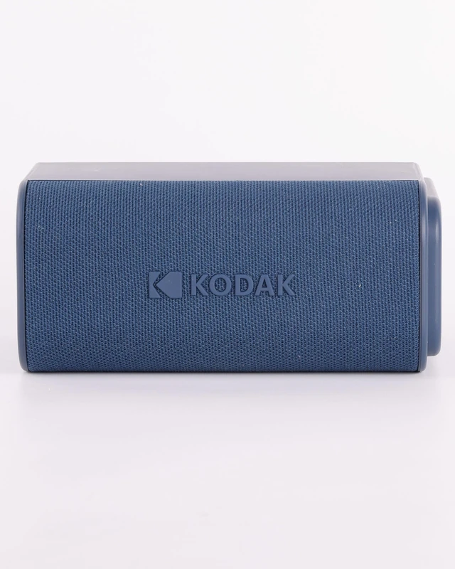 Kodak SoundBrix Plus Double Portable Bluetooth Speaker - Magnetic Connect up to 100 Wireless Speakers - 10W Powerful Bass Stereo Sound, 50m Range, 8H Play - Rechargeable Travel Speaker, Blasting Blue