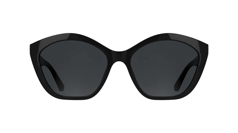 KARL LAGERFELD Women's Sunglasses KL6222S - Black with Solid Smoke Lens