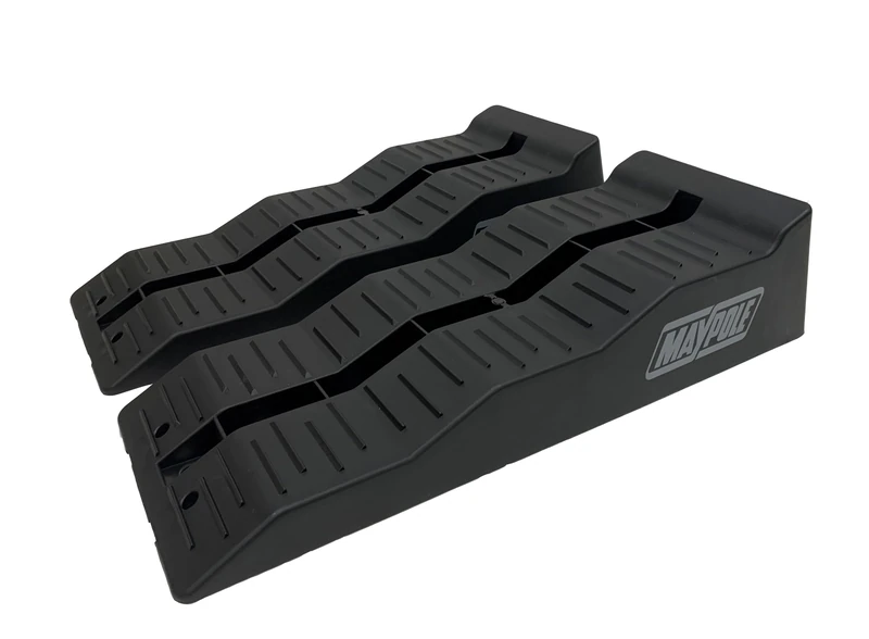 Maypole Heavy Duty 3 Step Level Ramp Kit for Campervans & Motorhomes 4000kg Capacity Set of 2