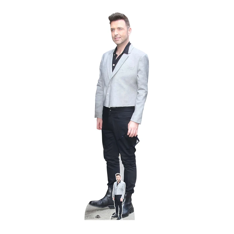 Star Cutouts CS1277 Mark Feehily Cardboard Cutout Height 181cm