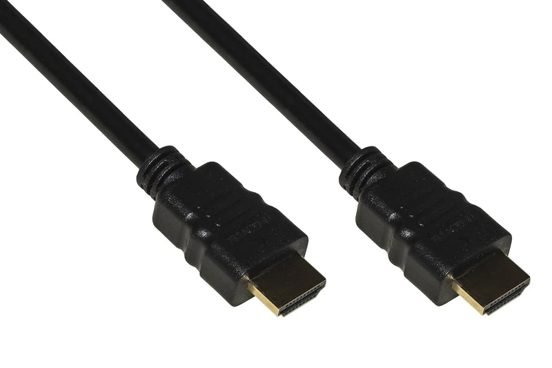 LINK LKCHDMI15003 - Pack of 3 HDMI 4K 30Hz 3D Cables with Ethernet - 15m Gold Contacts, Black - Compatible PC, Notebook, HDTV