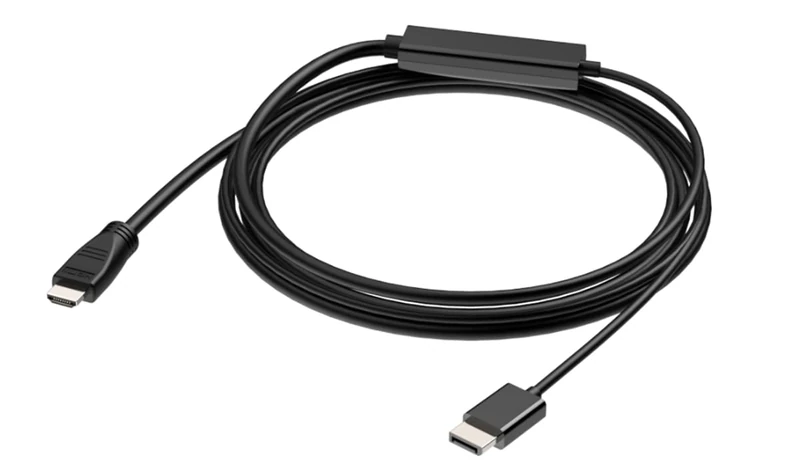 LINK LKCDPH142503 - Pack of 3 DisplayPort 1.4 → HDMI 5m Cables - Gold Contacts, 4K×2K 60Hz, 18Gbps, HDR, RGB 4:4:4, Dual Shielded - Compatible PC, Notebook, Monitor, HDTV