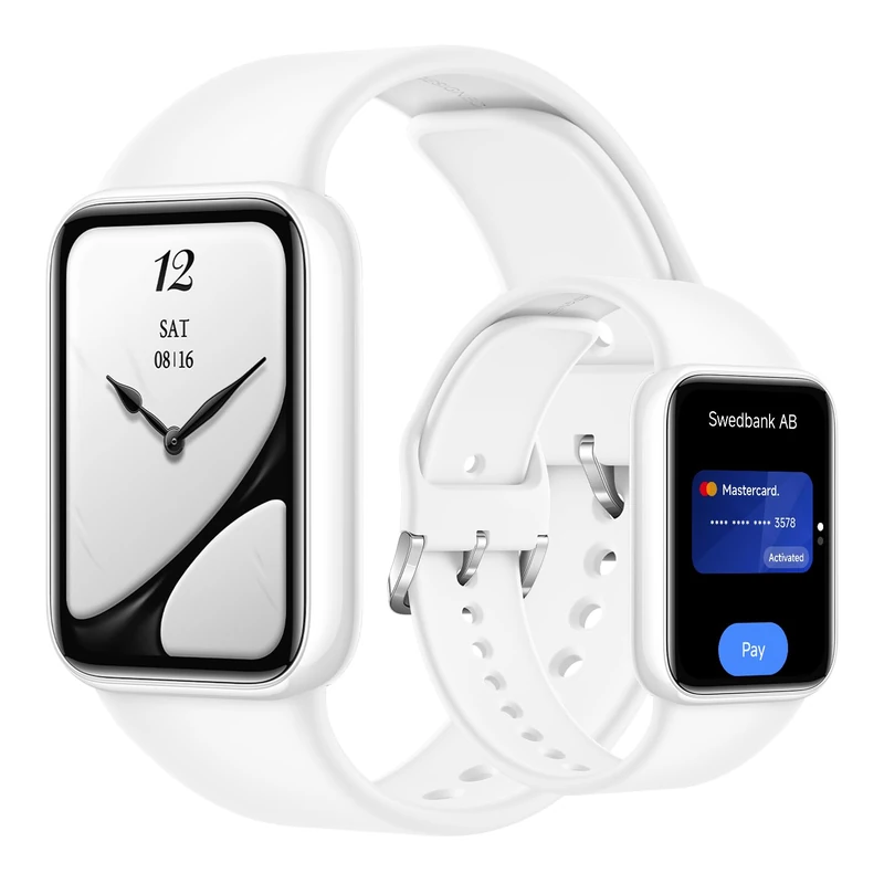 XIAOMI Smart Band 10 Pro NFC, Fitness tracker for Men and Women, 1.74" AMOLED display, Upgraded sleep algorithm, 21 Days Battery Life, Dual-device message sync, 150+ sports modes, 5ATM, Pearl White