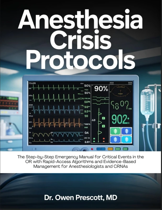 Anesthesia Crisis Protocols: The Step-by-Step Emergency Manual for Critical Events in the OR with Rapid-Access Algorithms and Evidence-Based Management for Anesthesiologists and CRNAs
