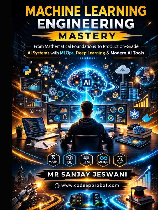 Machine Learning Engineering Mastery: From Mathematical Foundations to Production-Grade AI Systems with MLOps, Deep Learning & Modern AI Tools
