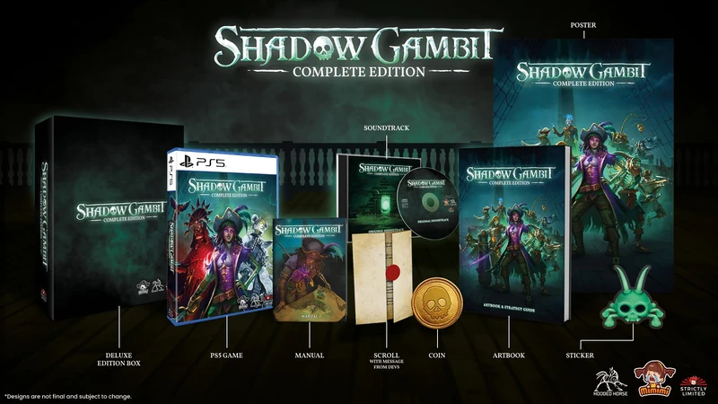 Strictly Limited Games - Shadow Gambit: The Cursed Crew Complete Edition - Deluxe Edition (PlayStation 5) (PEGI)
