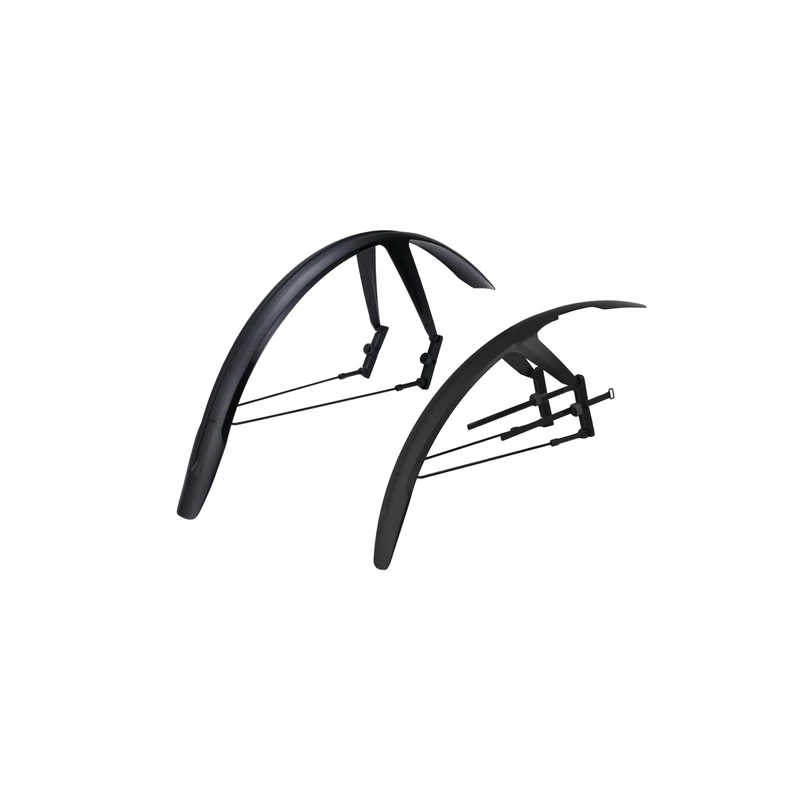 BBB Unisex Discguard Plus Bike Mudguard, Black