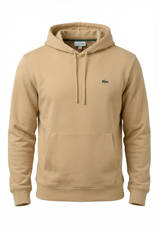 Lacoste Men's Fleece Hoodie, Millet, XL