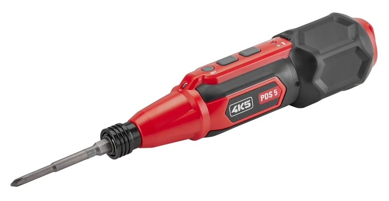 4K5 Electric Screwdriver Set with Bits, PDS 5 Set, 1/4" Multi-Use Bits, 1-5Nm Torque, 15Nm Manual Locking, LED, USB - Image 1