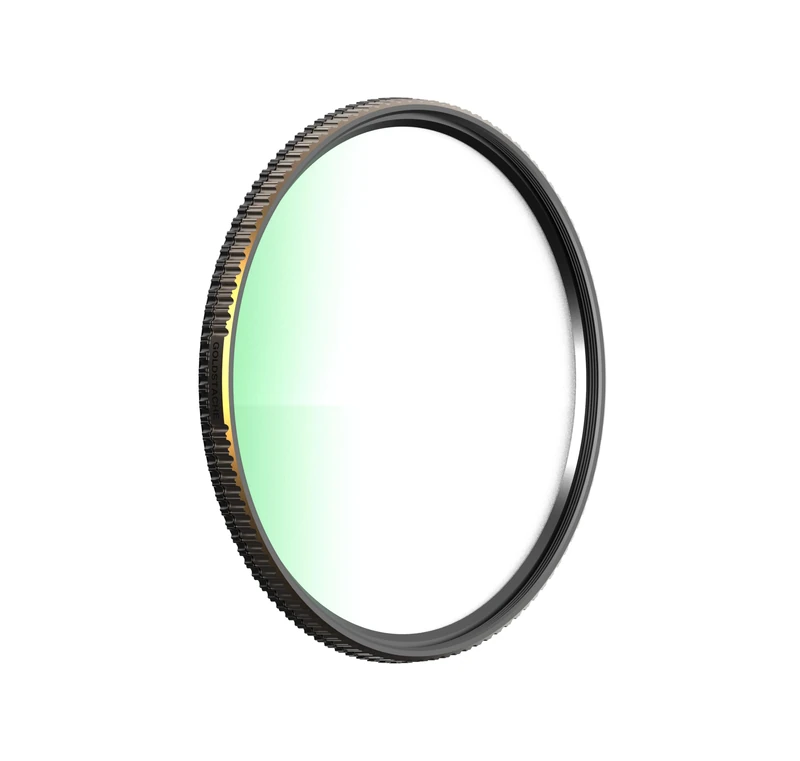 PolarPro - Goldstache - Camera Filter - Subtle Gold Mist - Circular Polarizer - 49mm - Shortstache Edition